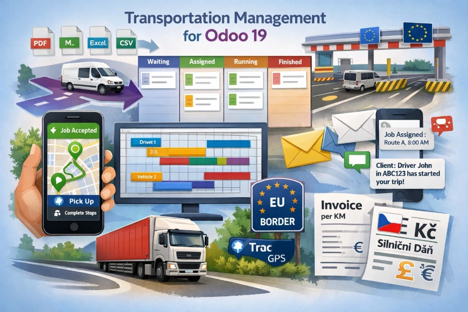 Module dopravních společností